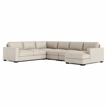 Dawkins Leather Sectional