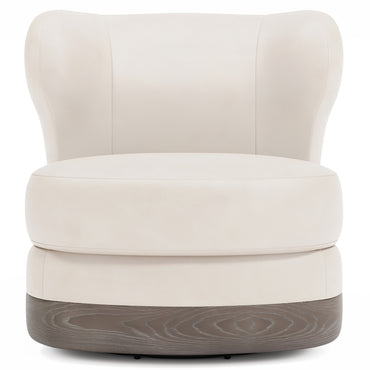 Beck Leather Swivel Chair