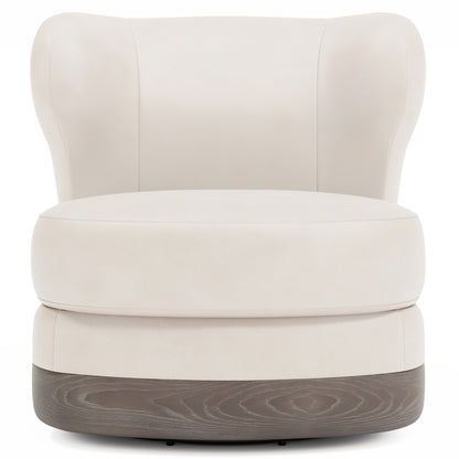 Beck Leather Swivel Chair