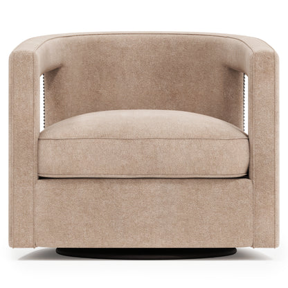 Alana Fabric Swivel Chair