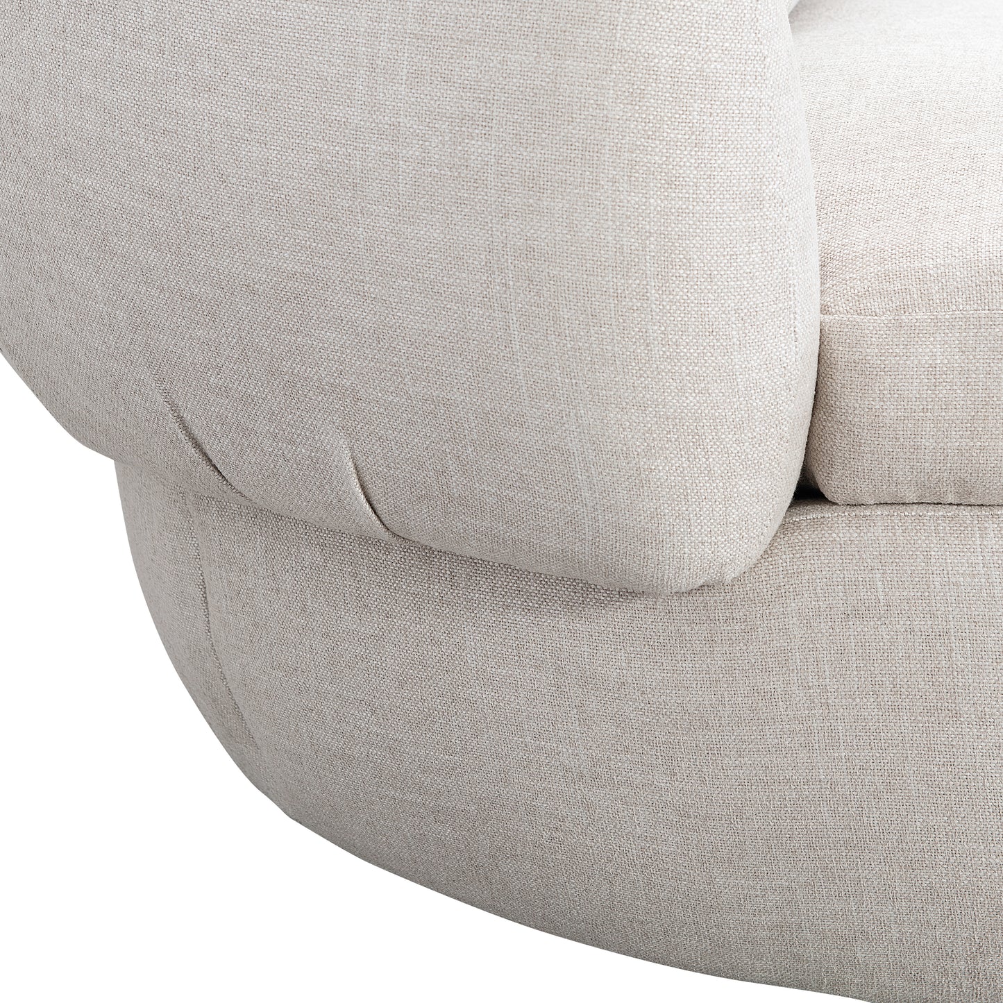 Ollie Fabric Swivel Chair