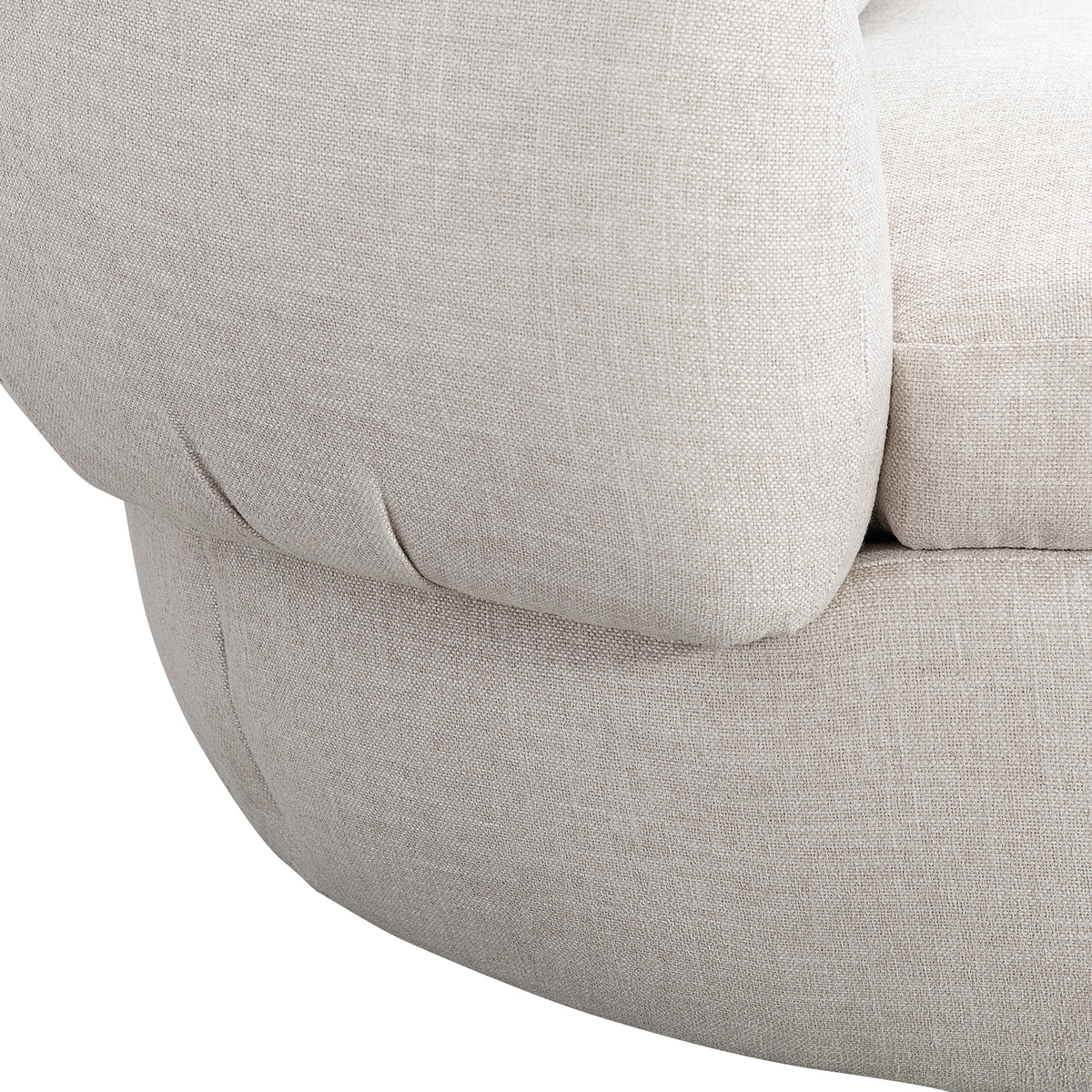 Ollie Fabric Swivel Chair