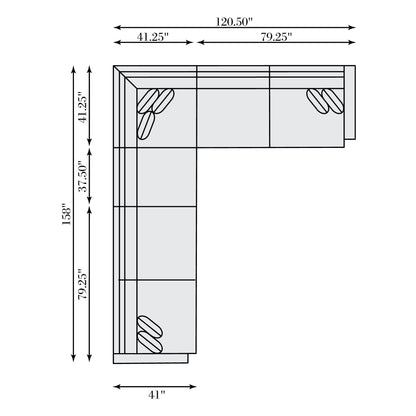 Indy Fabric Sectional
