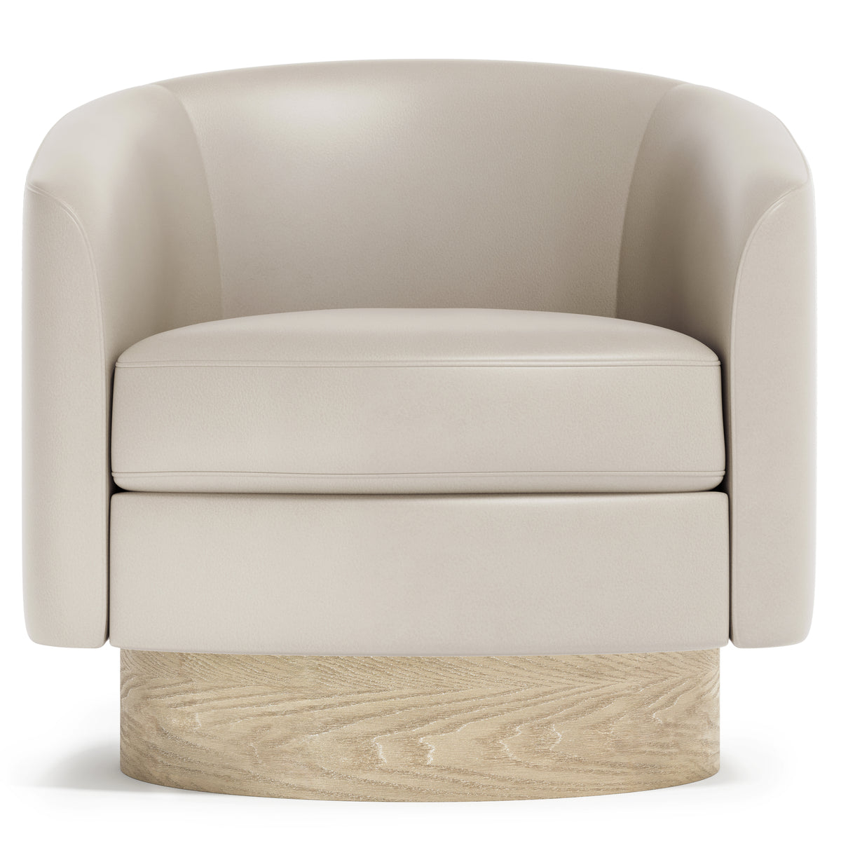 Camino Leather Swivel Chair