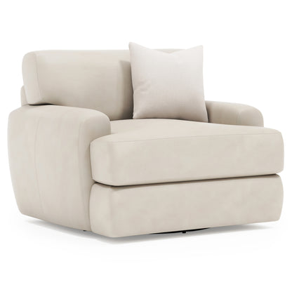 Cameron Leather Swivel Chair
