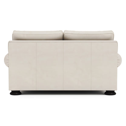 Foster Leather Loveseat