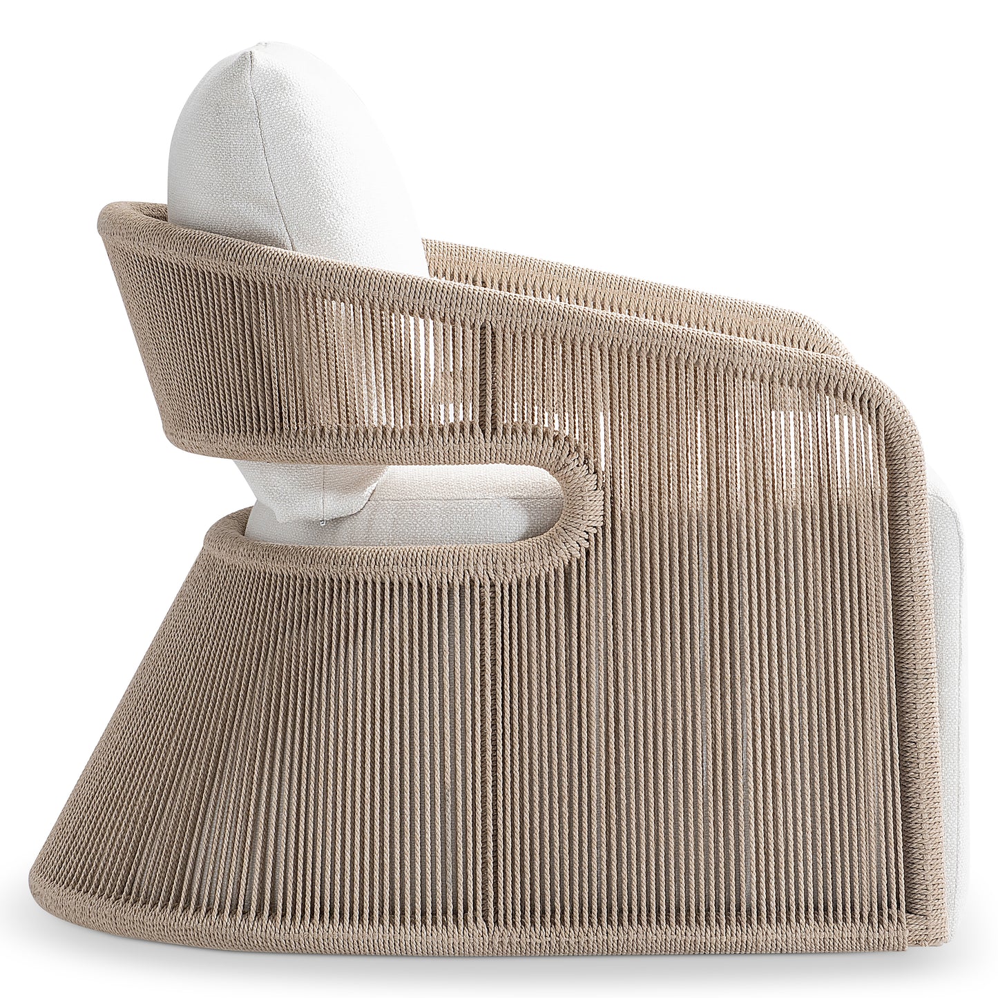 Trellis Outdoor Swivel Chair
