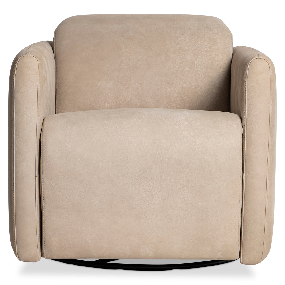 Livvy Leather Power Motion Swivel Chair