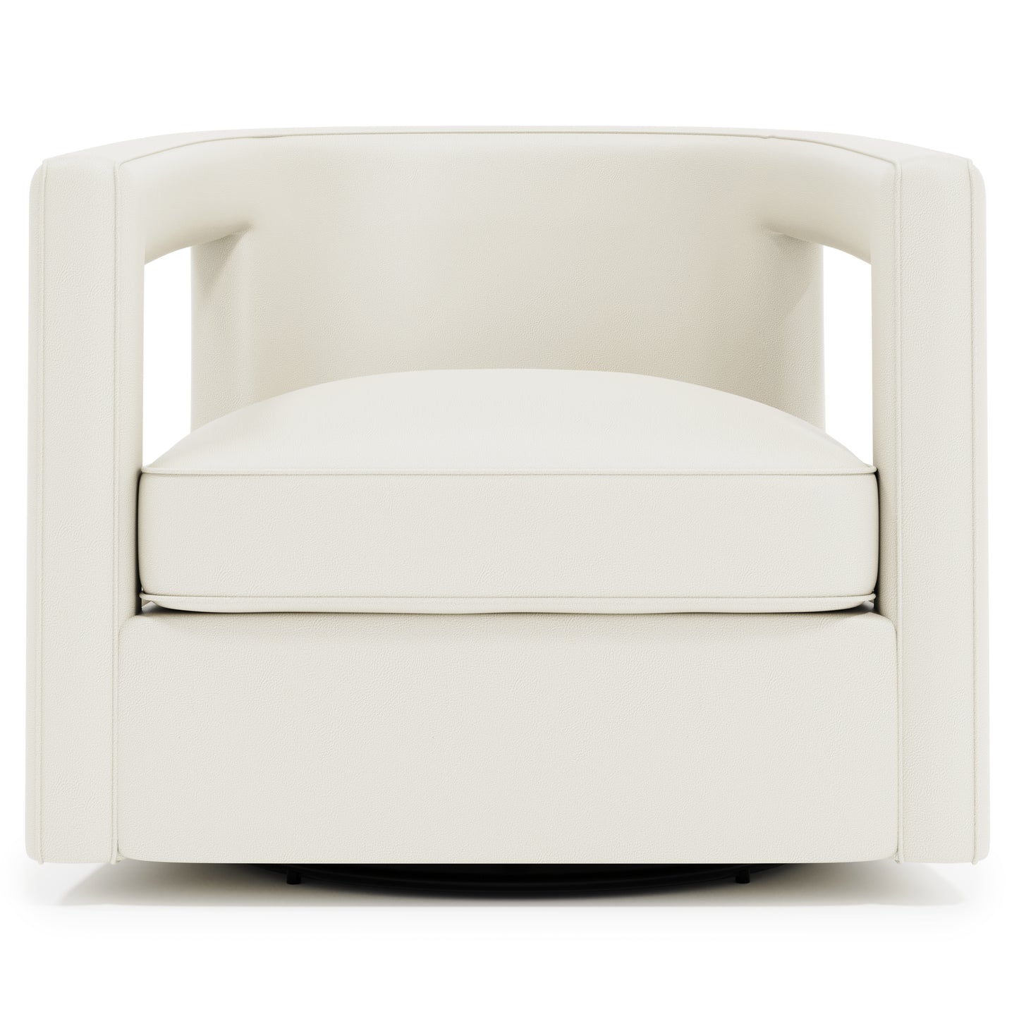 Alana Leather Swivel Chair