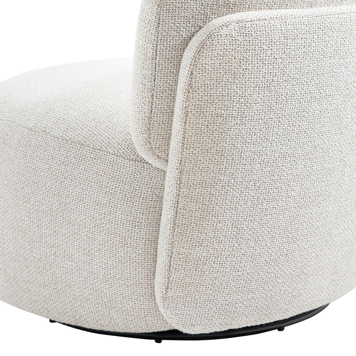 Iris Fabric Swivel Chair