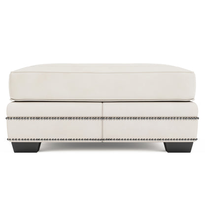 Grandview Leather Ottoman