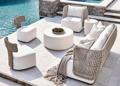 Lomani Outdoor Swivel Chair