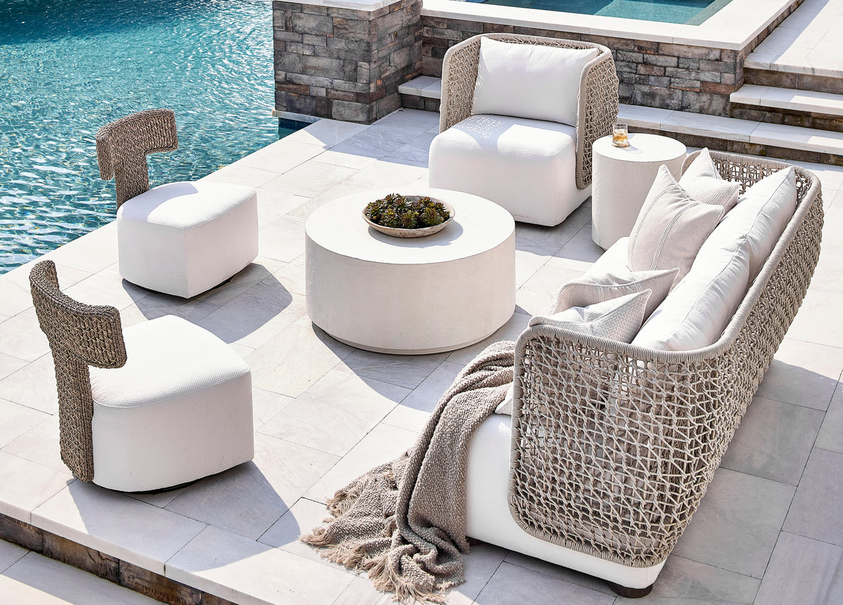 Lomani Outdoor Swivel Chair