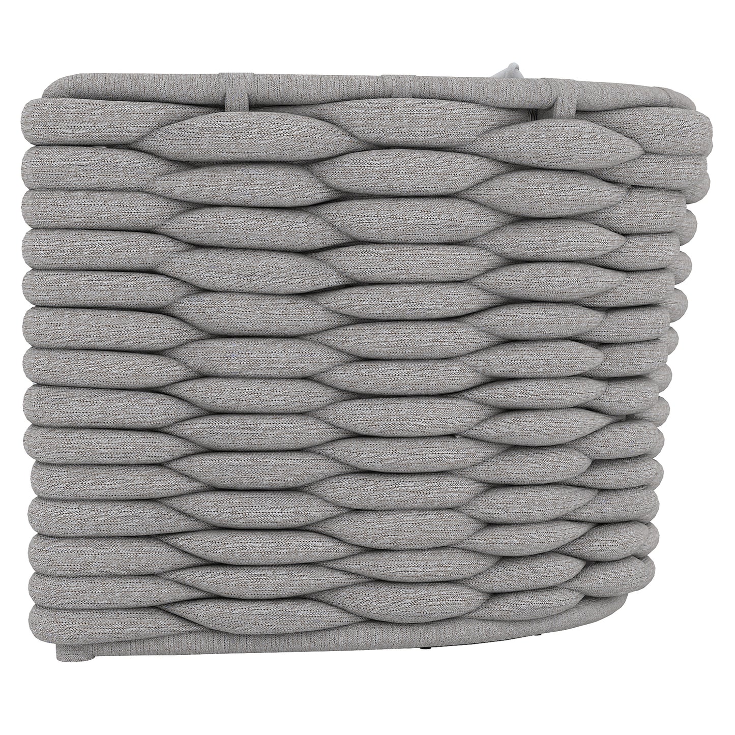 Wailea Nordic Gray Outdoor Swivel Chair