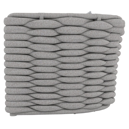 Wailea Nordic Gray Outdoor Swivel Chair