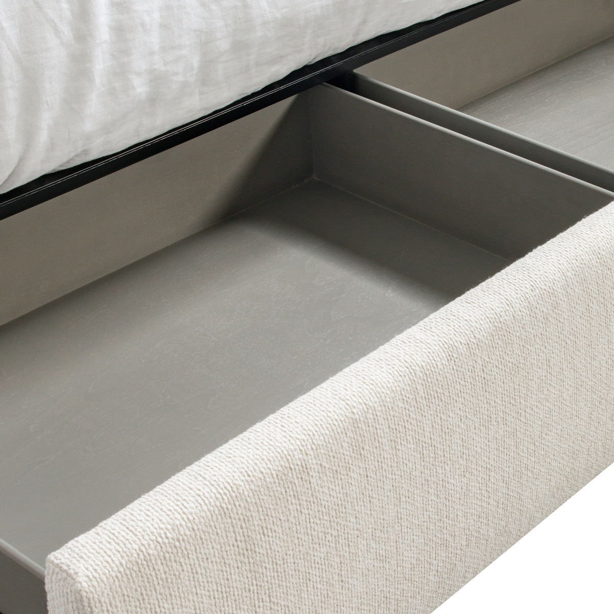 Murray Fabric Storage Panel Bed