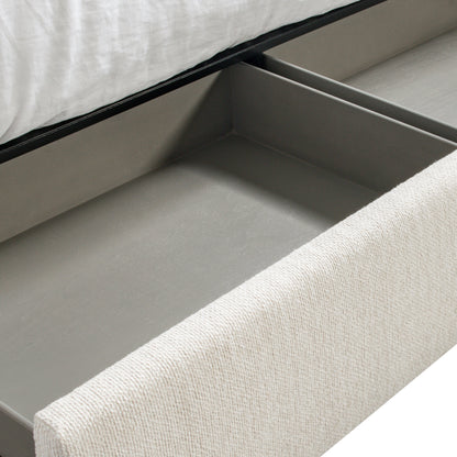 Murray Fabric Storage Panel Bed