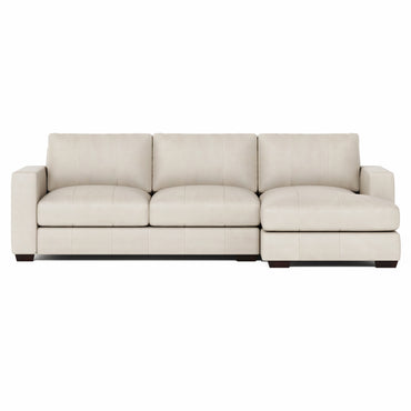 Dawkins Leather Sectional