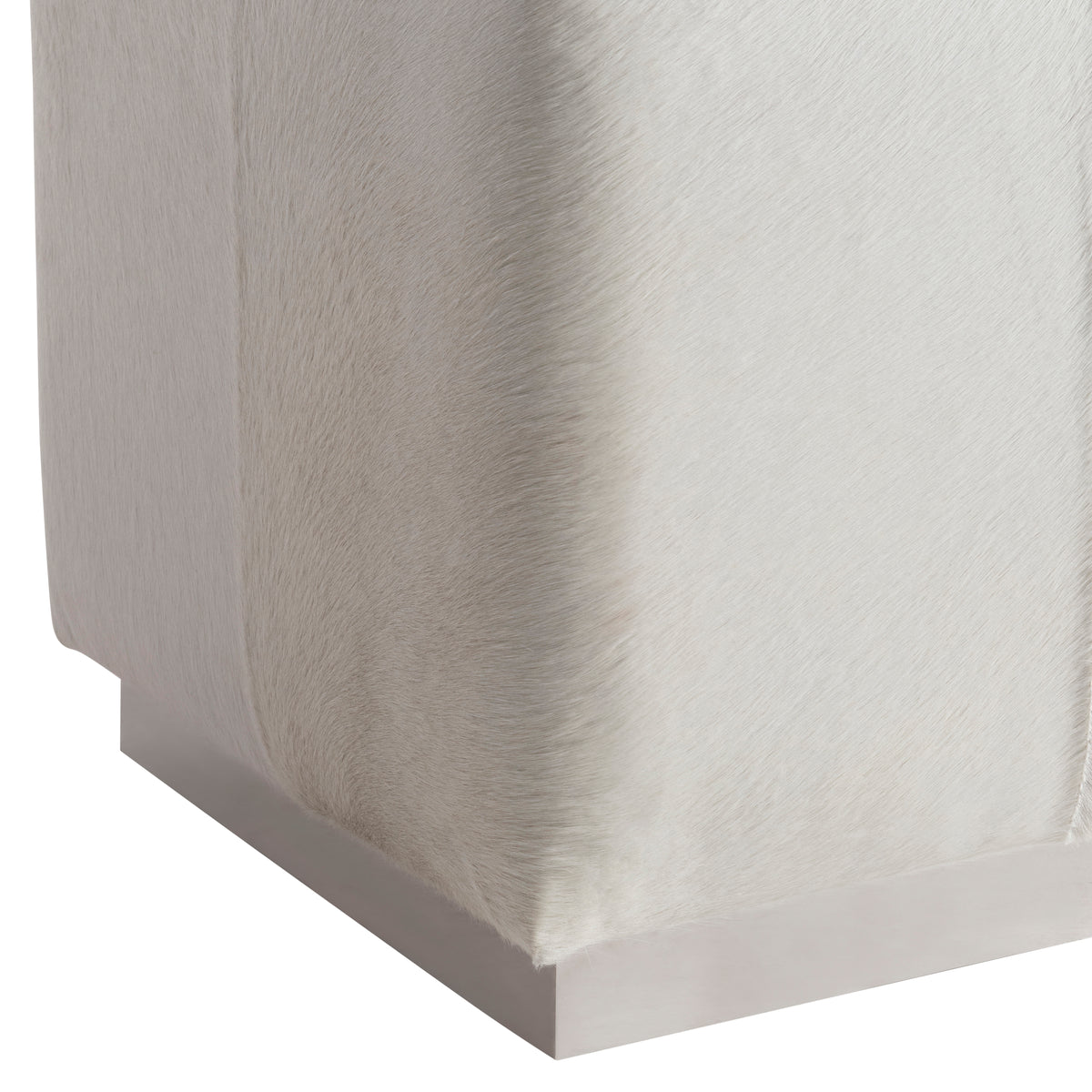 Aspen Leather Ottoman