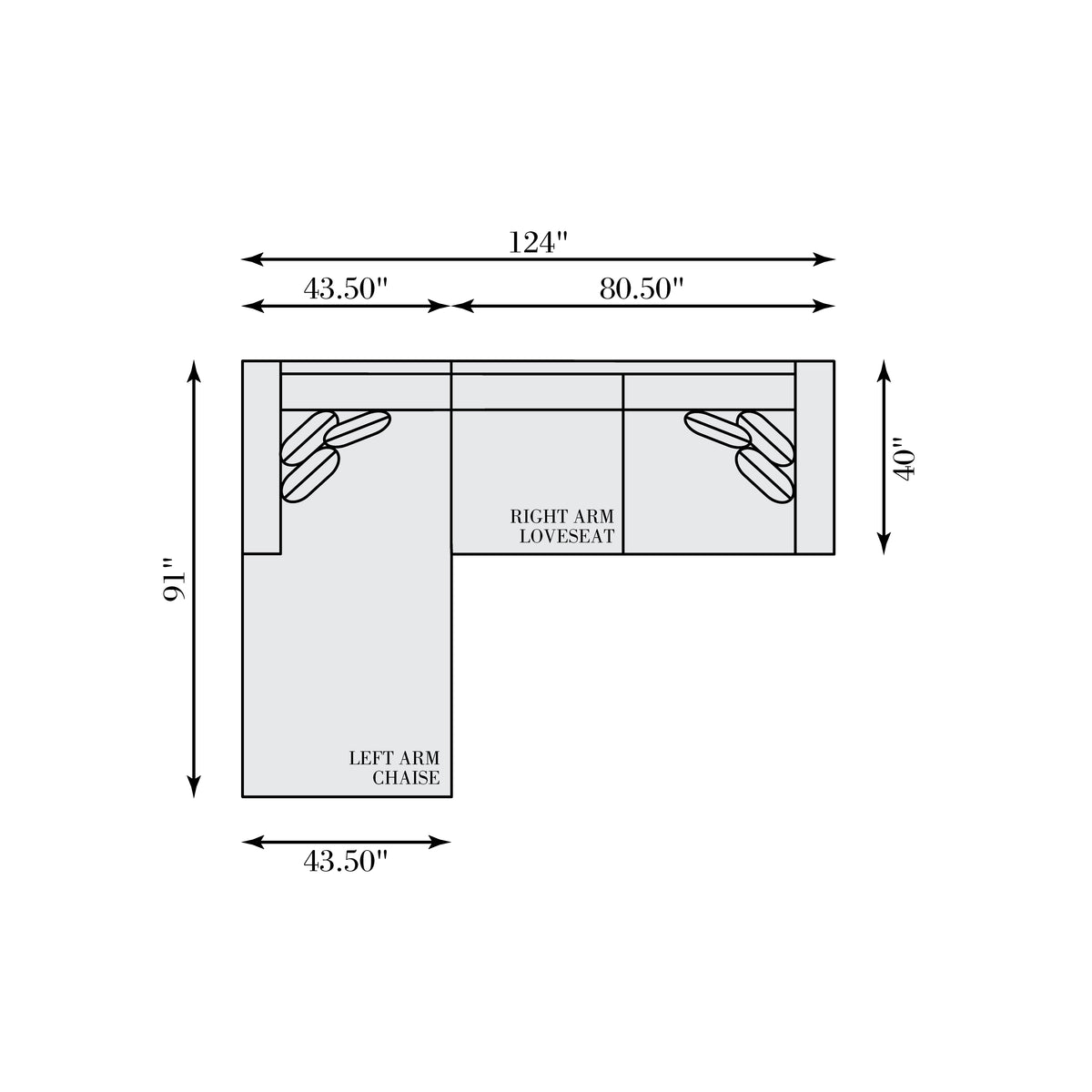 Helena Fabric Sectional