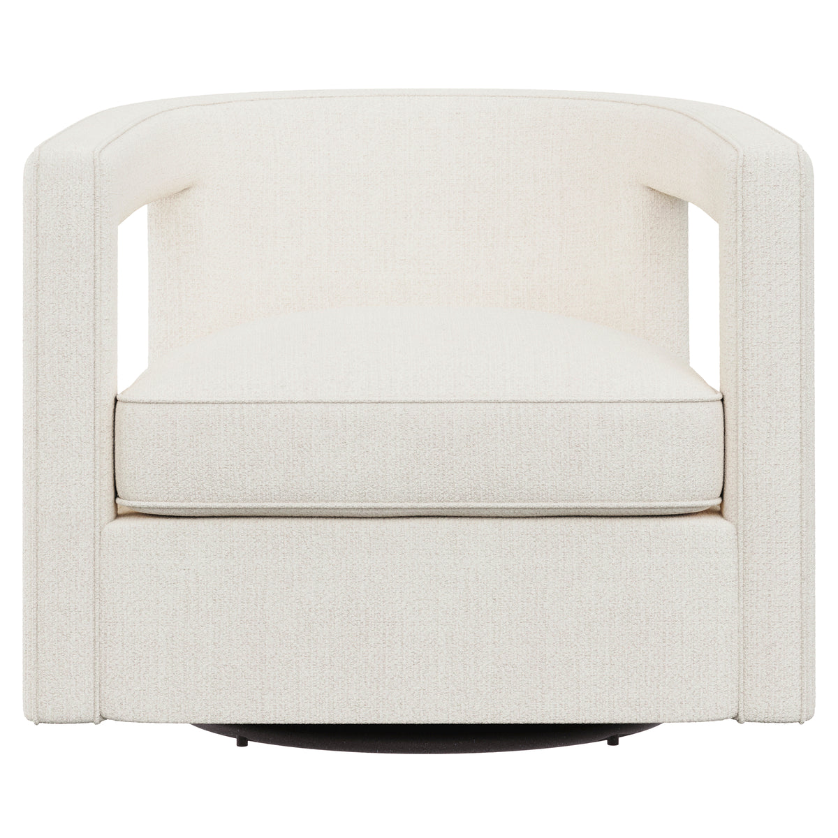 Alana Fabric Swivel Chair Without Nails