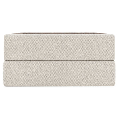 Vista Fabric Ottoman