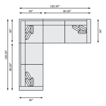 Helena Fabric Sectional