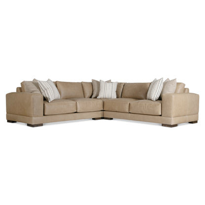Lars Leather Sectional