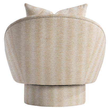 Lucia Fabric Swivel Chair