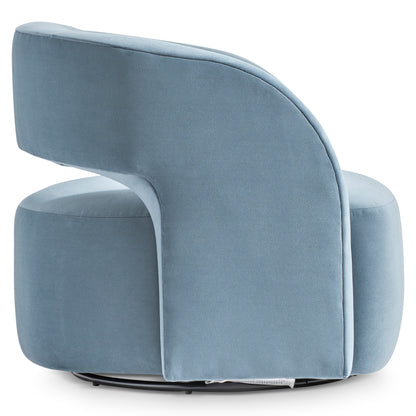 Chloe Fabric Swivel Chair