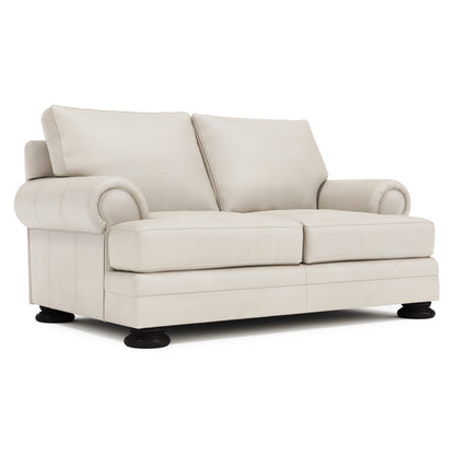 Foster Leather Loveseat