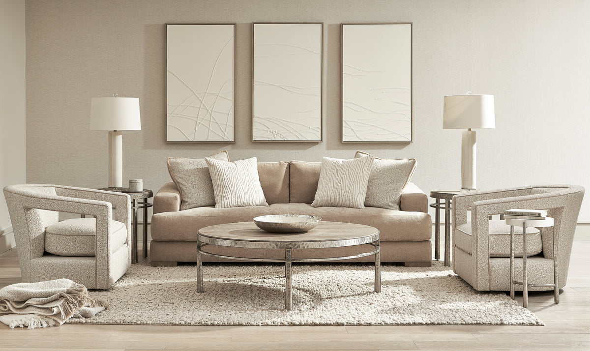 Alana Fabric Swivel Chair