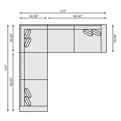 Nest Fabric Sectional