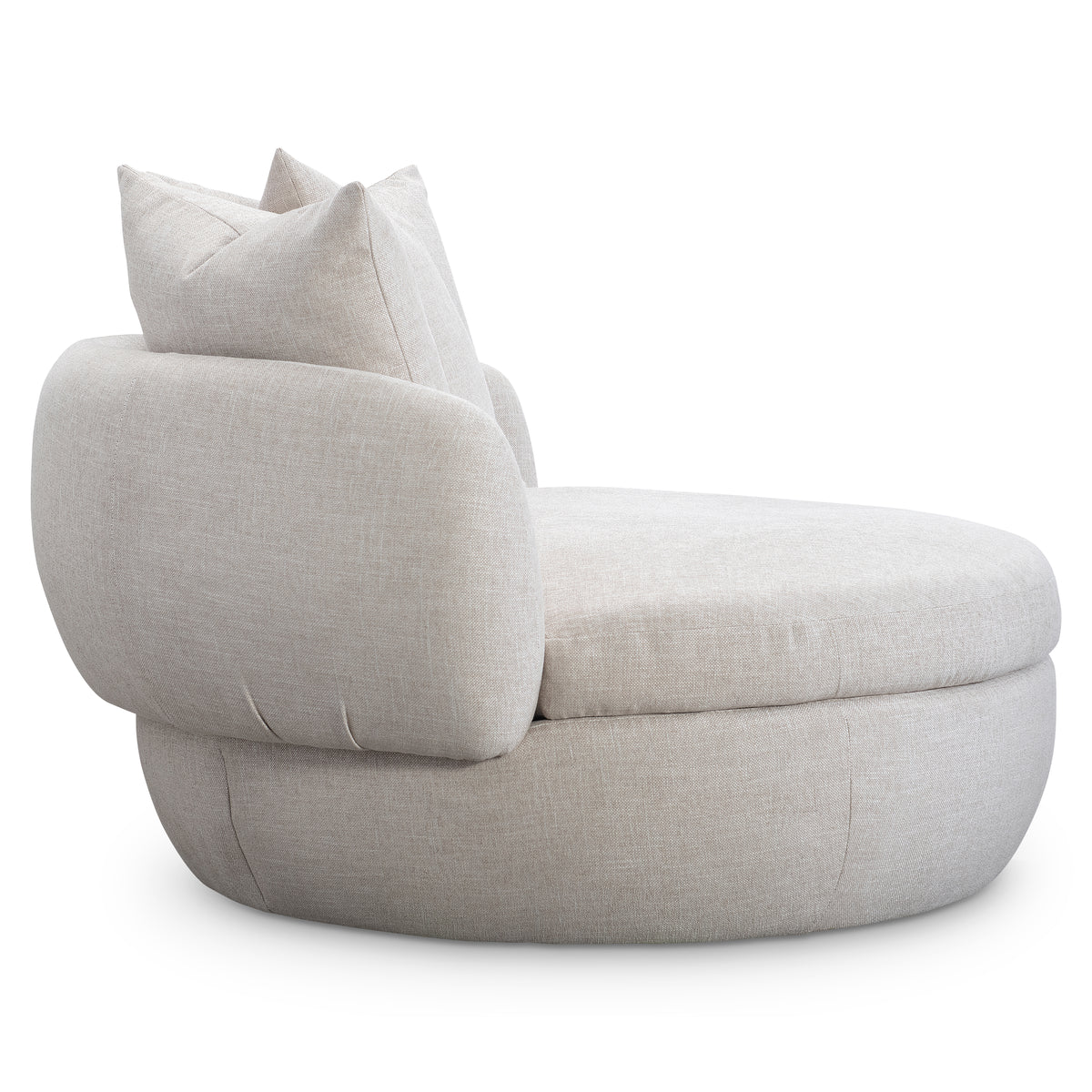 Ollie Fabric Swivel Chair