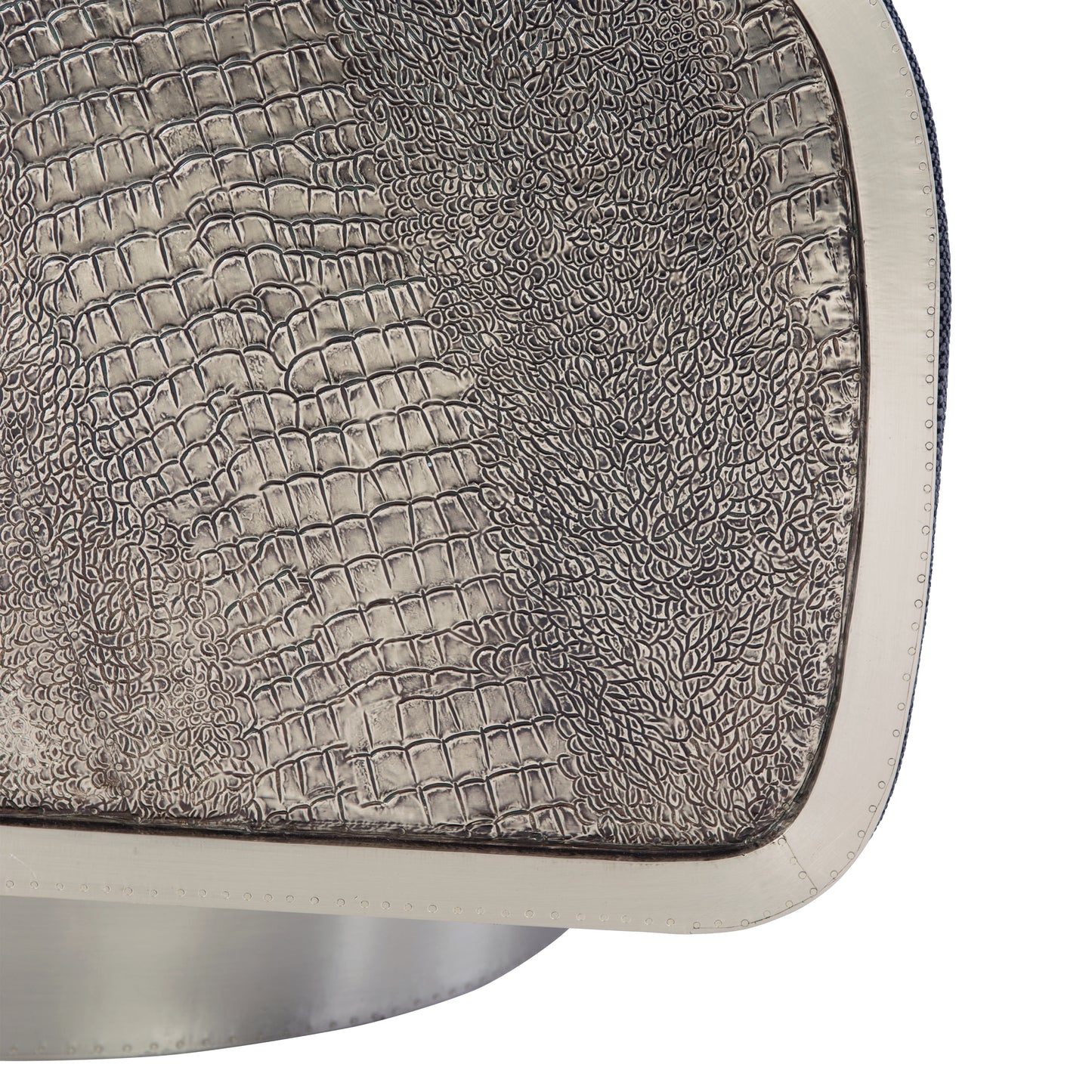 Miles Leather Swivel Chair