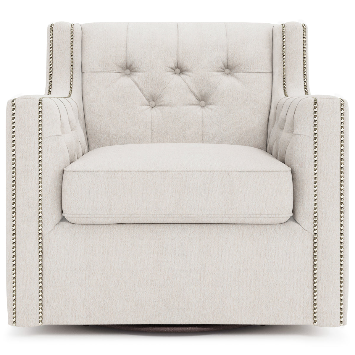 Candace Fabric Swivel Chair