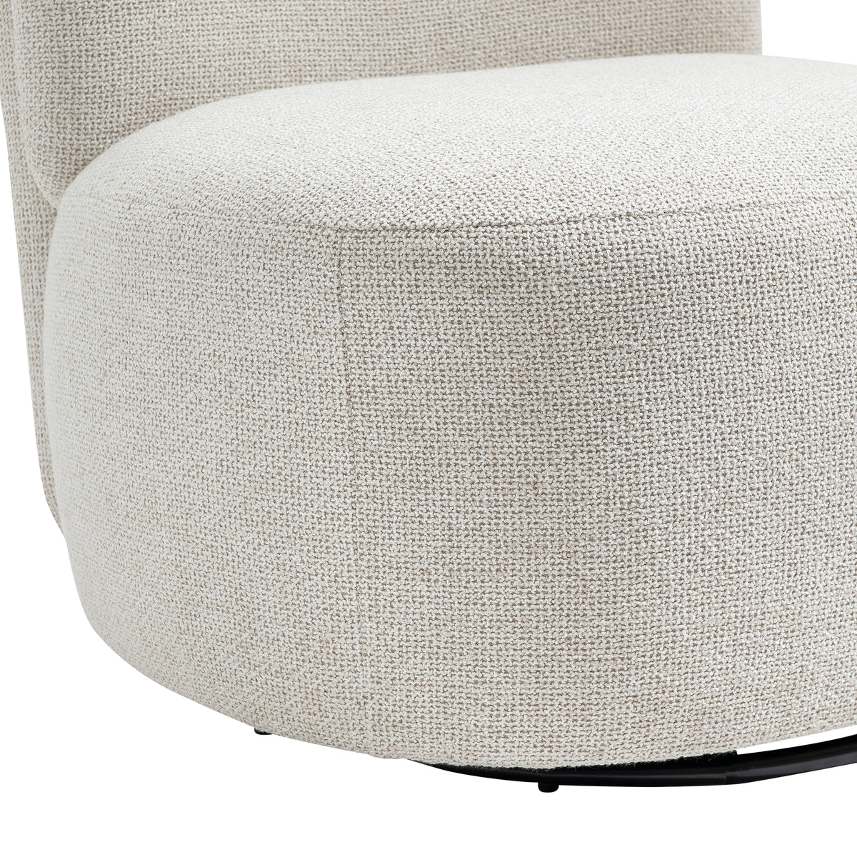 Iris Fabric Swivel Chair