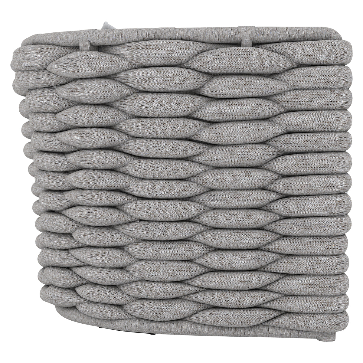 Wailea Nordic Gray Outdoor Swivel Chair