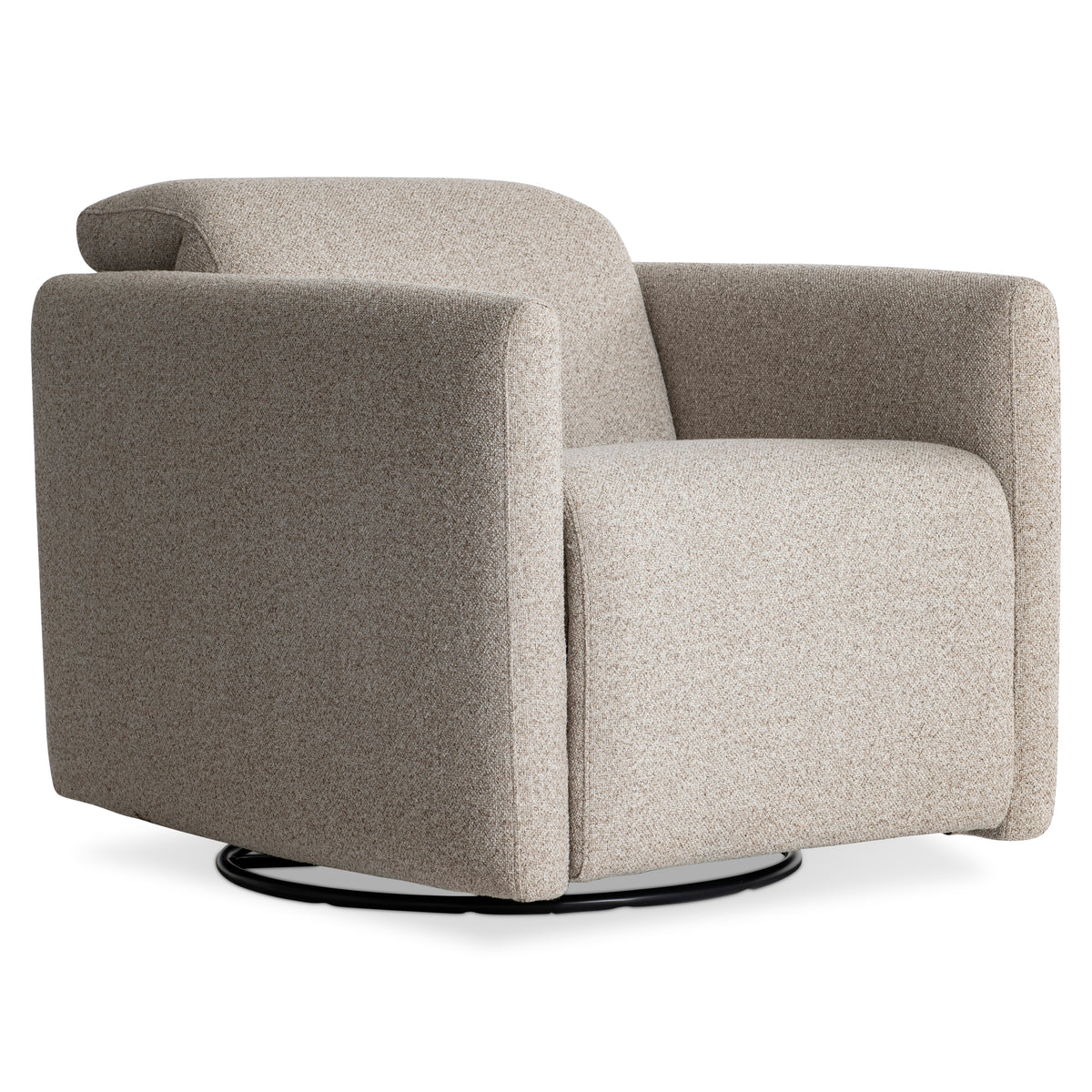 Livvy Fabric Power Motion Swivel Chair