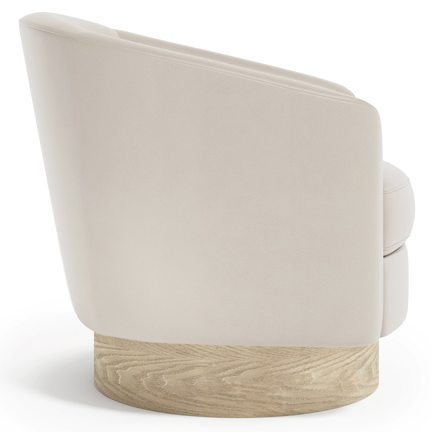 Camino Leather Swivel Chair