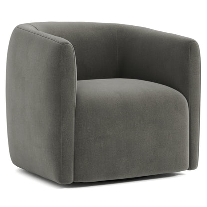 Aline Fabric Swivel Chair