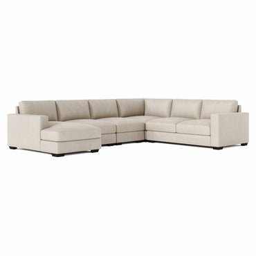 Dawkins Leather Sectional