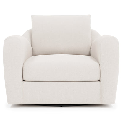 Asher Fabric Swivel Chair