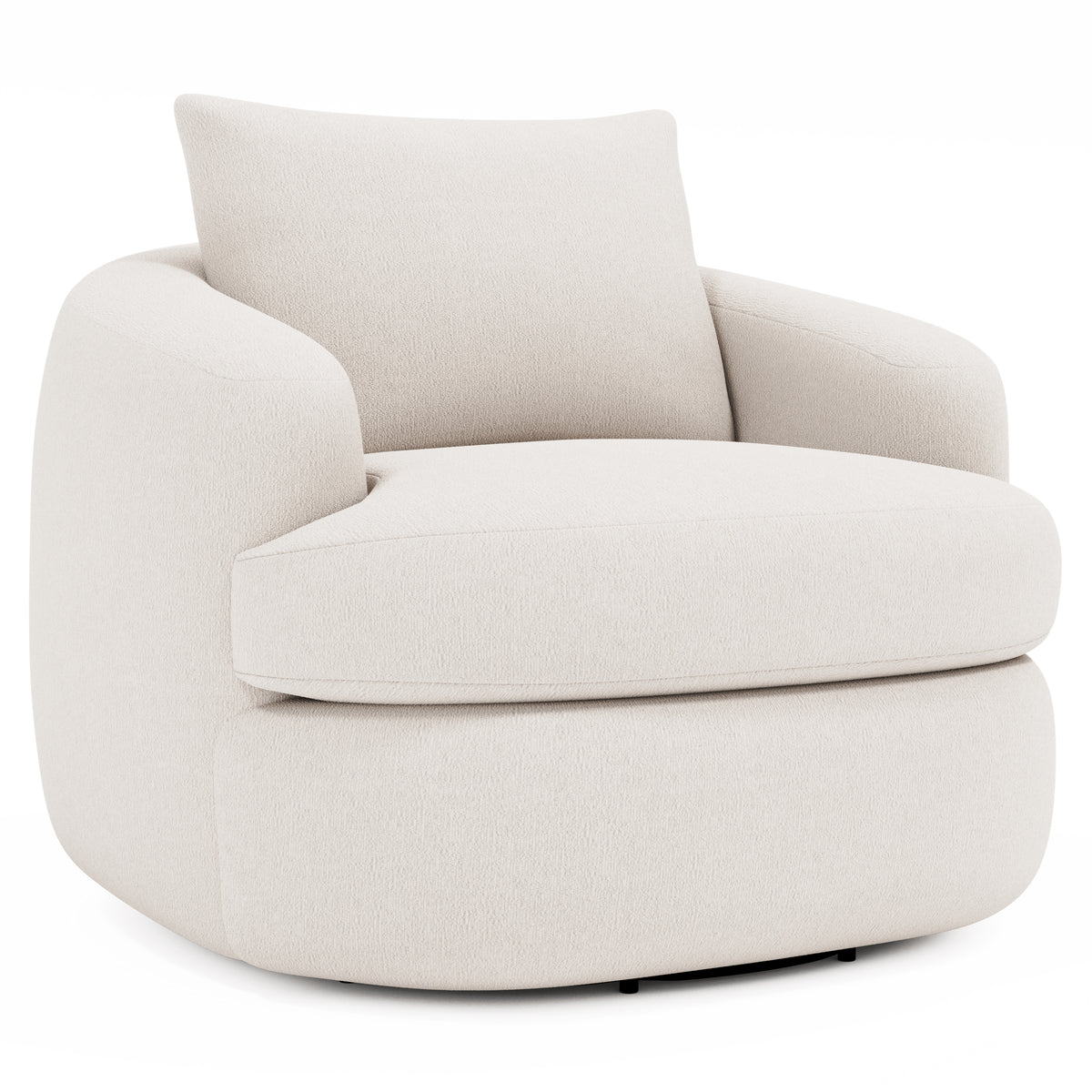 Jules Fabric Swivel Chair