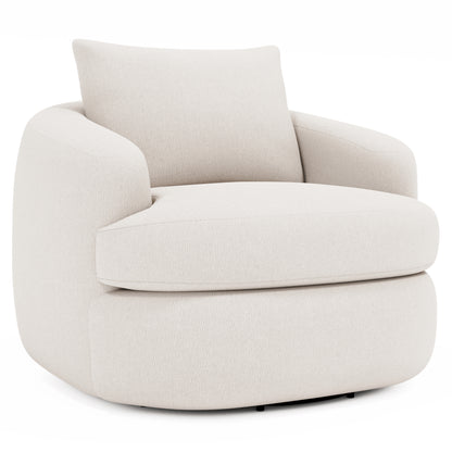 Jules Fabric Swivel Chair