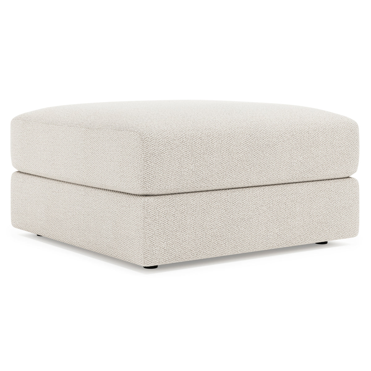 Vista Fabric Ottoman