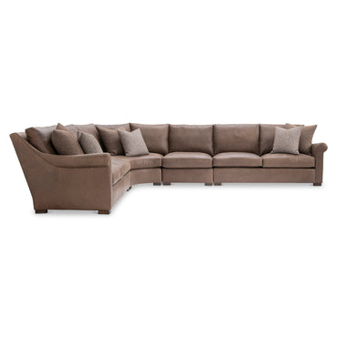 Keirnan Leather Sectional