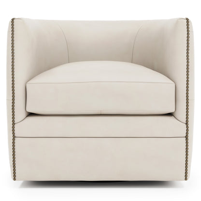 Palazzo Leather Swivel Chair
