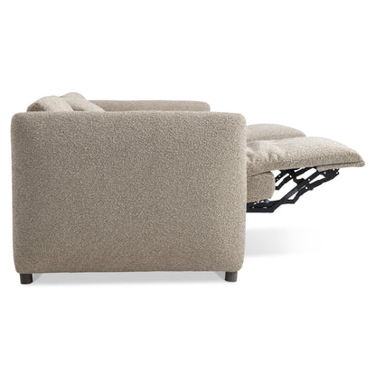 Luc Fabric Power Motion Sofa