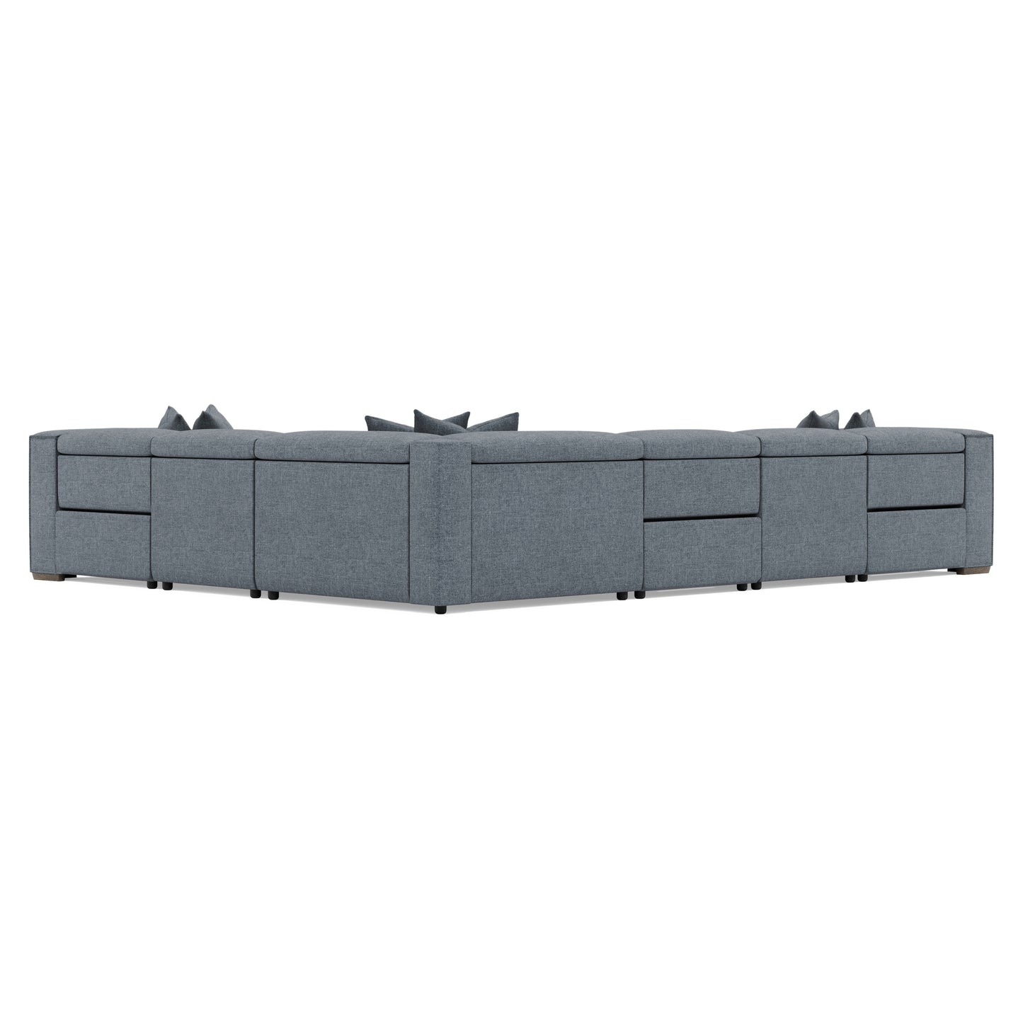 Bliss Fabric Power Motion Sectional